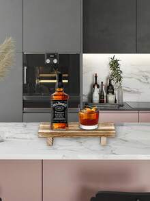 Small Wood Pallet Base Stand Farmhouse Bathroom Decor Decorative Wood Riser Kitchen Soap Dish Holder For Vanity, Counter, Sink, Black - Multicolor - View 9