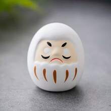 1 quả trứng Daruma không tráng men sáng tạo, đồ trang trí phong thủy khai trương doanh nghiệp, đồ trang trí bàn làm việc mini phong cách Nhật Bản, tượng Daruma hoạt hình nhiều màu, quà tặng cầu mong thịnh vượng, trang trí nhà cửa - Nhiều màu - Xem 9