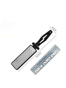 Diamond Sharpener, Double-Sided Sharpening Tool, Household Fast And Multifunctional Sharpening Scissors, Kitchen Knife Sharpening Stone - Multicolor - View 13