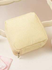 1pc Cartoon Sanitary Pad Storage Bag, Tissue Paper Holder, Lipstick Makeup Pouch, Toilet Paper Organizer, Multi-Functional Feminine Hygiene Product Storage Bag, Large Capacity Minimalist Portable Bag, Sanitary Pad Storage Box, For Women Period Supplies, Used To Store Sanitary Pads, Tampons And Panty Liners - Multicolor - View 15