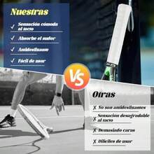 Overgrip para Raqueta de Tenis, Accesorio Deportivo(Blanco) - Multicolor - Ver 5