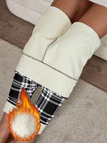 Women's Plaid Leggings - Elegant, Warm High-Waisted Leggings With Stretch, Fashionable & Slim-Fitting For Winter Women's 2025 New Style Winter Puffer Leggings Leggings -- Women's High-Waisted Fleece-Lined Embroidered Leggings Women's Leggings Women's Solid-Color Yoga Pants Women's Solid-Color Yoga Pants Women's Daily Casual Slim0-Fit Long Pants  2025 Women's Winter Christmas & Daily Fleece-Lined Leggings - Warm Soft Fabric, Pockets Design, Thickened Yoga Pants For Casual & Jogging 1-Piece Fall/Winter Fleece-Lined Thickened Yoga Leggings - Women's High-Waisted Solid Color Pants With Side Pockets, Suitable For Fitness, Sports & Daily Wear Women's High-Waisted Button Closure Fleece-Lined Leggings - Opaque Front Button Design, Tummy Control & Butt Lifting, Washable Warm Tights For Yoga, Running, Gym & Everyday Usefleece Lined Leggingspantalones De Invierno Mujeresgymleggings For Womenpantalones Para El Fríopantalones De Mujer Inviernoleggings - trắng - Xem 2