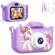 Kids' Camera, 1080P HD, 48MP, Video Recording Supported, Built-In Five Games, Perfect For Boys And Girls As Gifts For Children's Day, Christmas, Thanksgiving, Or Birthdays - Multicolor - View 13