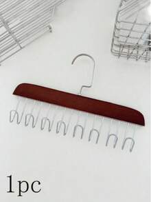 1/3PCS Multi-Functional, Wooden, Non-Slip Scarf Hanger, Tie Rack, Belt Rack, Clothing Organizer Hanger, Closet Organizer, Space Saving, Valentine's Day, New Year, Room Decor, Hangers, Closet Organization And Storage, Hangers For Clothes, Clothing Rack, Organization And Storage