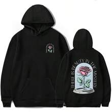 XPLRS CFD Logo Print Sam And ColbyS Merch Hoodies Man Woman Unisex Hip Hop Oversized Casual Tracksuit Pullover Harajuku YK2 Tops (4) - 黑色 - 查看 1