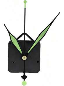 Mecanismo para Reloj de Pared Silencioso con Movimiento de Cuarzo |   Ideal para Reparar, reemplazar y/o Hacer un Reloj - 1 - Ver 1
