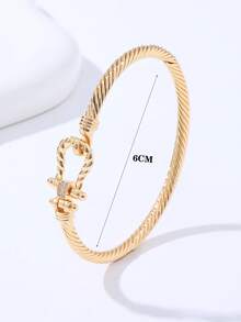Bracelet à strass - Or jaune - Voir 4