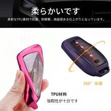 Car Key Case - Pink - View 4