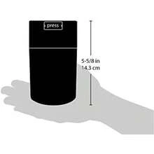 Teavac 6-Ounce Vacuum Sealed Tea Storage Container, White Cap and Body/Red Tea Sign(Diseño de té blanco y azul) - Multicolor - Ver 6