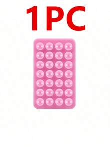 1pc Silicone Sticky Phone Handle, Suction Cup Phone Case Stand, Hands-Free Sticky Phone Grip Handle, Suitable For Selfie And Video, Phone Finger Grip Stand - Multicolor - View 14