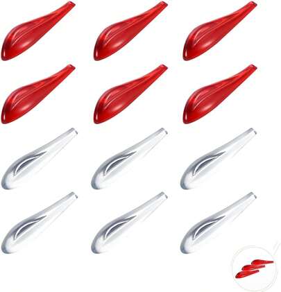 12 パック ウォーカー ジェネレーター ノイズ低減 衝突防止 簡単な取り付け 車の外装 自動車部品 バルクヘッド保護 (混合)