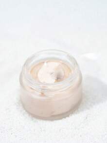 1 pieza Frasco de crema de vidrio esmerilado para bases líquidas, cremas faciales, sombras de ojos, bálsamo labial y tarros de maquillaje - Plateado - Ver 3