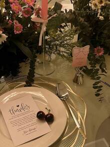 1/3/6 件装创意心形金属卡座,婚礼卡片架,桌面装饰,明信片展示架,卡片,小型装饰品,桌面装饰,婚礼或派对席位卡,婚礼,餐桌装饰,婚礼装饰,婚礼用品(款式随机发货) - 銀色 - 查看 3