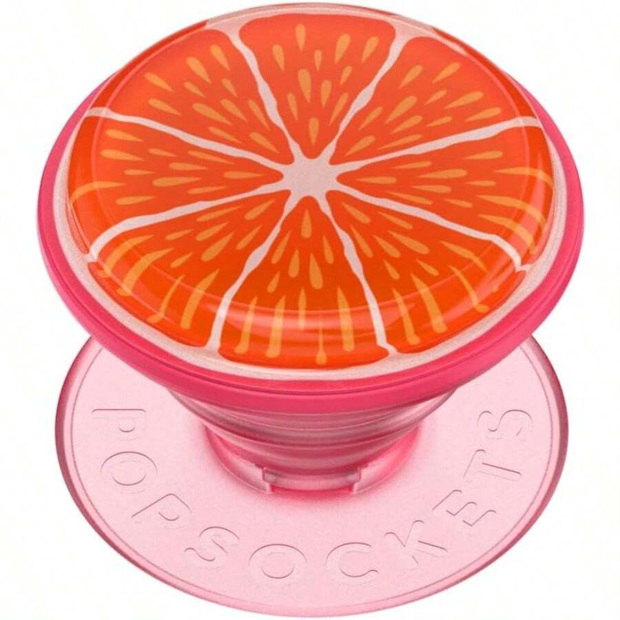 MX - Empuñadura para teléfono con Soporte expandible Agarre calcomanía gelatina cítrica - JellyCitrus - Ver 1