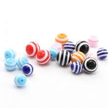 40/100pcs Resin Flat Round Eye Beads, Devil's Eye, Chicken Eye, DIY Jewelry Making Supplies - Navy Blue - View 10