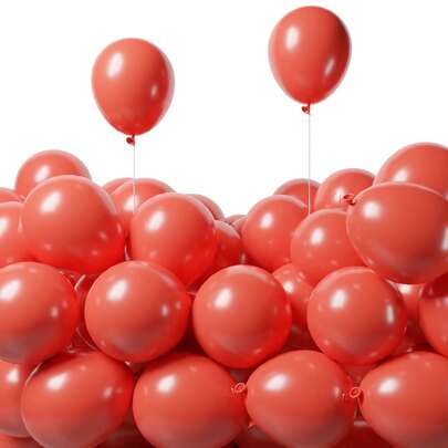 10/20/30/50/80pcs Coral Balloons Different Sizes Of 18 12 10 5 Inch Coral Pink Light Red Latex Balloon Arch Kit Garland For Wedding Anniversary Bridal Shower Gender Reveal Summer Birthday Graduation Mother's Day Party Decorations