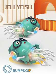 1 Hộp Đồ chơi bạch tuộc nhảy múa điện tử - Robot tự động tránh sứa có bánh xe 360°, đèn LED và nhạc sống động, Đồ chơi thú cưng tương tác giúp trẻ em giảm căng thẳng, Quà tặng sinh nhật/Giáng sinh tuyệt vời nhất cho bé trai và bé gái - Nhiều màu - Xem 8