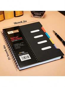 Waterproof Spiral Notebook, Suitable For Back To School Season