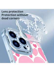 Estuche de PC de cristal metálico con estilo, con protección completa de lentes - Multicolor - Ver 4