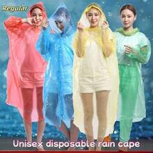 1/5/10pcs Disposable Rain Poncho For Men And Women, Mini Portable Adult Rain Coat, Suitable For Outdoor Camping, Hiking, Cycling, Waterproof Rain Jacket, Travel Necessity (Random Letter And Color Packaging), Back To School Supplies Insulation, Galentines, Puppy, Carnival, Spring Summer Picks, Brides Maid Gifts, Room, Bedroom Decor, Bedroom Decor, Beach, Travel, For Men, For Women, Vacation,Cute Stuff - Multicolor - View 18
