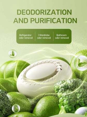 Ozone Refrigerator Deodorizer, Bathroom Odor Eliminator, UV Sterilizer, Fruit & Vegetable Preserver, Air Purifier