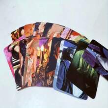 92pcs K-POP Photo Card Set (60pcs Double-Sided LOMO Cards + 32pcs Stickers) | Album Collection Memory Stickers, Bookmarks, Birthday Gift For Fans - Multicolor - View 4