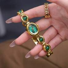 1pc Women's Vintage High-Quality Exquisite Luxury Pearl Bracelet Watch, Suitable For Holiday Gifts And Daily Wear - White - View 8