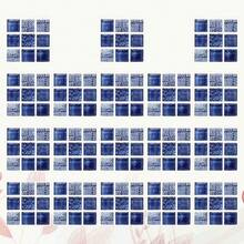 BESPORTBLE 18 Piezas de Baldosas deármol Pelar Y Pegar Pared Adhesivo para Salpicaduras de Vinilo Impermeable Mosaico para Salpicaduras para Baño Cocina 10X10 - Azul oscuro, azul marino - Ver 7