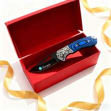 Customized Camping Folding Knife, Fruit Knife, Portable Pocket Knife Suitable For Outdoor Camping, Hunting, Survival, Men's Tool Gift - Style K - View 5