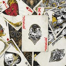 YFOPEN Cthulhu Themed Playing Cards, Incorporating Dominators, Tentacles, Ancient Ruins And Other Eerie Elements, Dark Vintage Art Style Creating Mysterious Atmosphere, Unique And Distinctive Card Faces, Suitable For Cthulhu Enthusiasts Collection, Themed Board Games, Dark Style Display - Multicolor - View 3