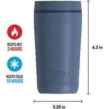 Guardian Collection by  Vaso de acero inoxidable de 350 ml, color verde Matcha(Gris Oscuro) - Multicolor - Ver 7
