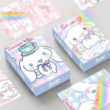 30pcs Sanrio Holographic Card Set: Double-Sided Laser Photo Cards - Eye-Catching Design, Adds Fun And Novelty, Perfect For Social Gatherings And Anime Enthusiasts. A Unique Gift That Brings Surprise And Excitement To Any Interaction! - Multicolor - View 13