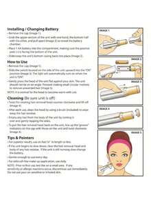 18K镀金电动无痛面部脱毛器 - 双头脱毛器，适用于面部和唇部，带LED灯，小巧便携设计 - 彩色 - 查看 10