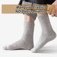 ¡Recomendado5 Pares Calcetines Térmicos Hombre y Mujer de Lana, Calcetines de Invierno Gruesos con Forro de Lana,Transpirable y Anti-Olor,para Uso Diario, Senderismo y Regalo en Navidad,Día de San Valentín¡Top de Temporada - 1 - Ver 5