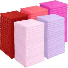 Microfiber Washcloths Towel And Face Cloths Pack Of 5/10/20, 12" X 12" Highly Absorbent And Soft Face Towels Wash Cloths For Bathroom, Gym, Hotel And Spa, Fast Drying Multi-Purpose Cleaning Cloth - Multicolor - View 7