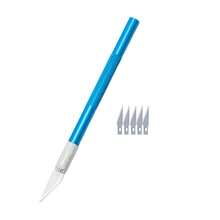 This Precision Craft Knife Set Is Suitable For Various Craft And Art Projects, Including A Multi-Functional Craft Knife, An A4 Cutting Mat, And A Paper Template Ruler. It Is An Ideal Choice For Scrapbooking And Handmade Creations. This Cutting Tool Set Comes With A Craft Knife And Specialized Blades That Can Cut Through A Variety Of Materials Such As Cardboard.