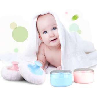 Pink Foot Wash Basin Thickened D Refillable Jar