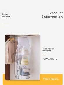 Expansor de armario instantáneo: Organizador colgante de 6/8 ranuras - ¡Sin herramientas, sin agujeros! Almacenamiento plegable para zapatos, juguetes y ropa. - Multicolor - Ver 6