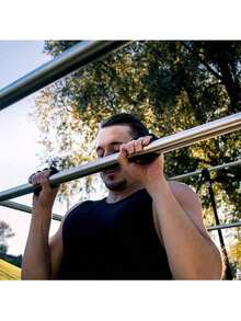 1 双男女通用防滑举重交叉训练手套，适用于健身房；男女通用举重哑铃握把垫 - 黑色 - 查看 4