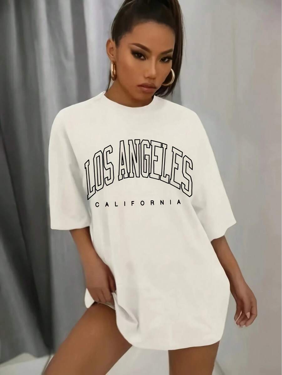 Women T-Shirts - 白色 - 查看 1