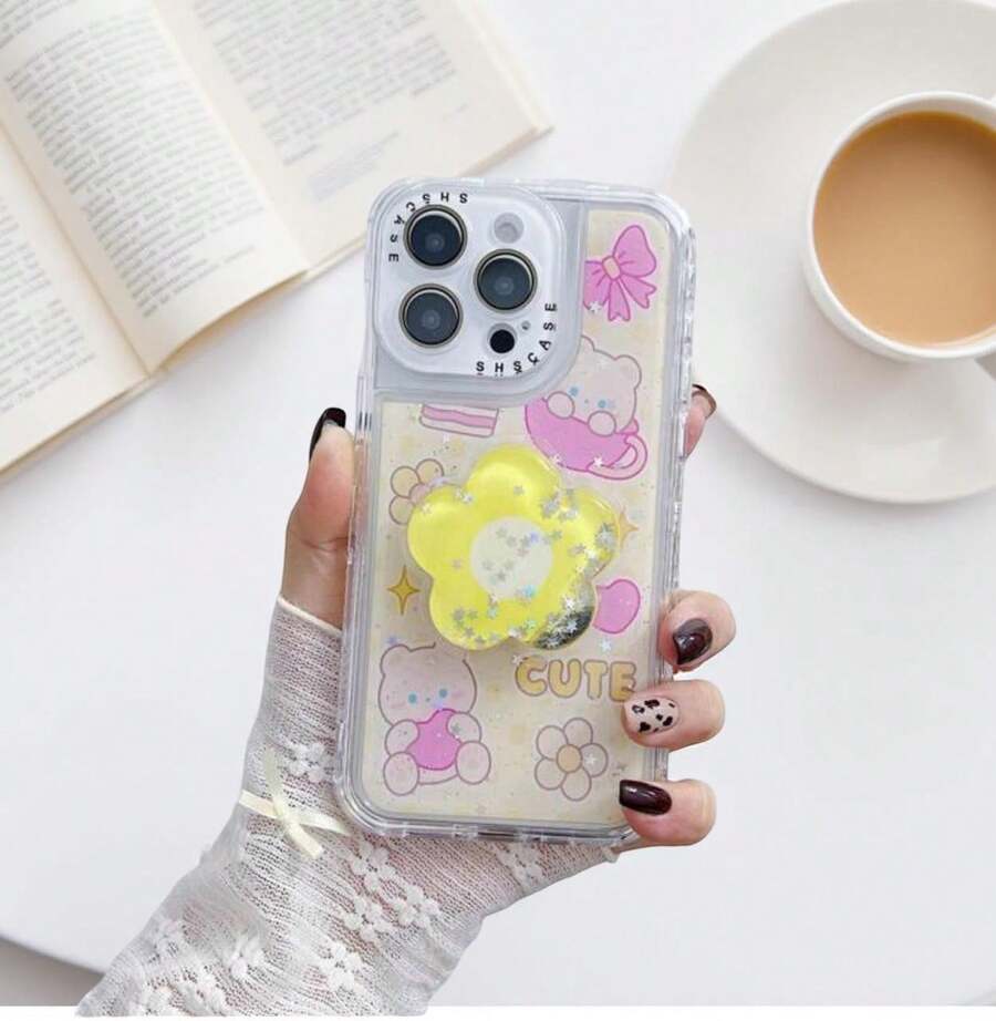 Cell Phone Protective Case - 3-In-1 Case MY013 - Yellow - View 1