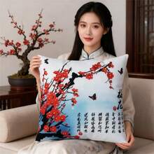 LaoJieYuan 2026新款5D十字绣抱枕套套装,DIY手工刺绣印花抱枕套绘画配件,布料,DIY工艺刺绣套装,钩针编织套装,戳绣套装,缝纫配件,绣线,工艺套装,刺绣入门用品 - 款式13 - 查看 2