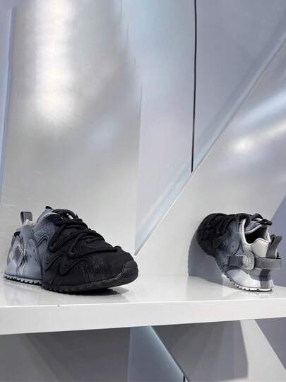 Men's Breathable New Thick Sole Dad Casual Sneakers, Height Increasing Sports Shoes