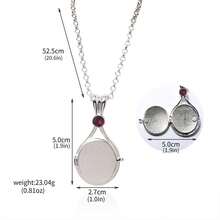 8PCS/SET TV H2O Just Add Water Necklace Mermaid Shell Can Open Locket Pendant Necklace For Women Men Choker Cosplay Jewelry Gift - N01035-03 - View 11