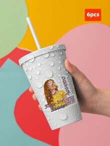 1-30张定制人脸贴纸，个性化设计，生日派对礼品，单身派对/婚礼/毕业礼物，学习用品，教师礼物，教室和办公室必备，永恒的爱 - 多色1 - 查看 20