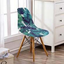 Bộ 1/2/4/6 vỏ bọc ghế in hình, thích hợp cho gia đình, khách sạn, tiệc tùng. - nhiều màu - Xem 9