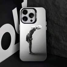 Funda de teléfono C-Charles Brasil O-Oliveira para 17,16,15,14,13,12,11,Pro,Max,Plus, anti-caída, negra mate dura - z7 - Ver 9