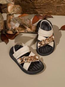 婴儿凉鞋 - 米色 - 查看 1