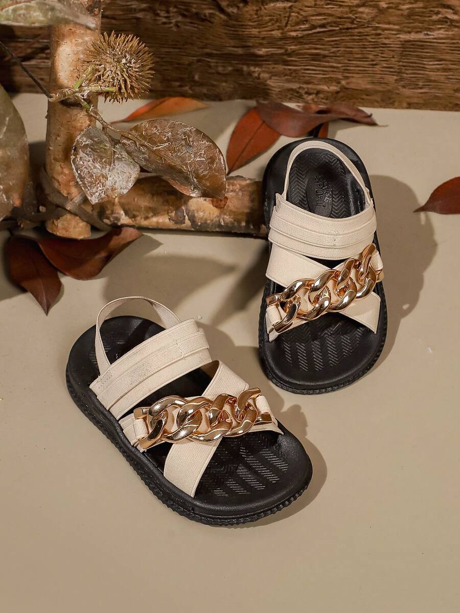 婴儿凉鞋 - 米色 - 查看 1