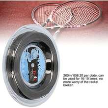 Cuerda de Raqueta de Tenis, Cuerda de Raqueta de Tenis de Poliéster de 200 M Cuerda de Raqueta Dura Redonda Resistente a Golpes Que Satisface Sus Diferentes Necesidades(1,30 mm) - Multicolor - Ver 9